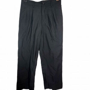 Cherokee Black Womens Formal Workwear Button Dress Pants Size 12